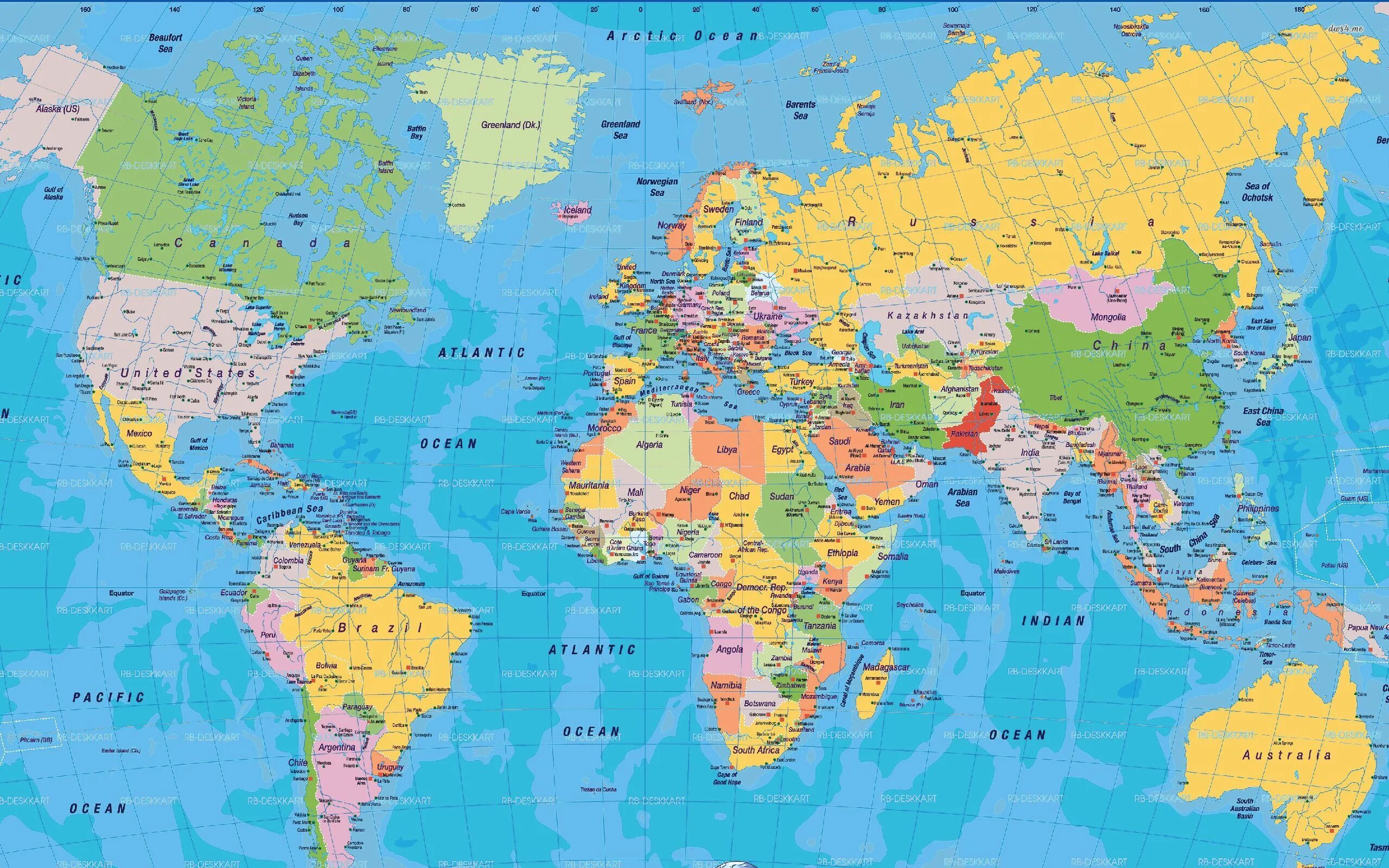 Карта мира со странами фото Pin on Educational