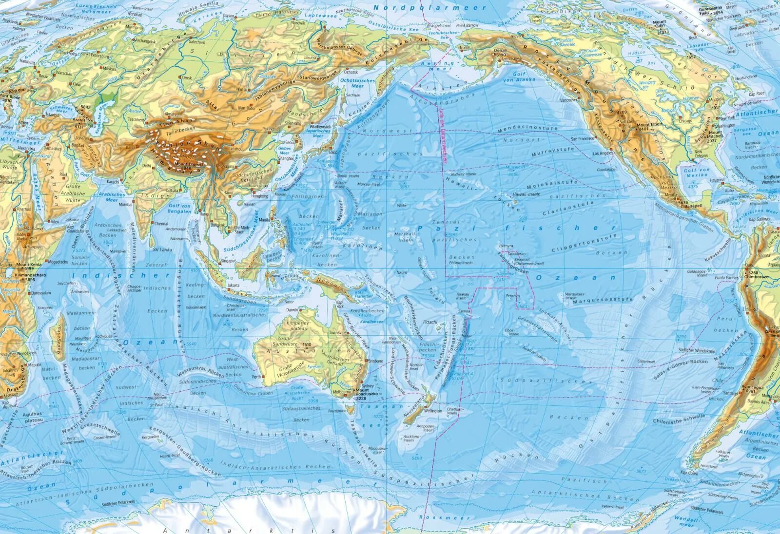 Карта морей фото Diercke Weltatlas - Karten, Infos, Materialien Diercke 2023