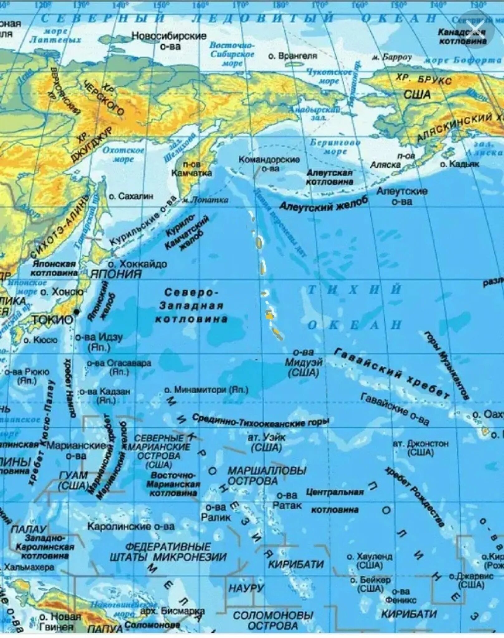 Карта морей фото Императорские Острова - Альтернативная История