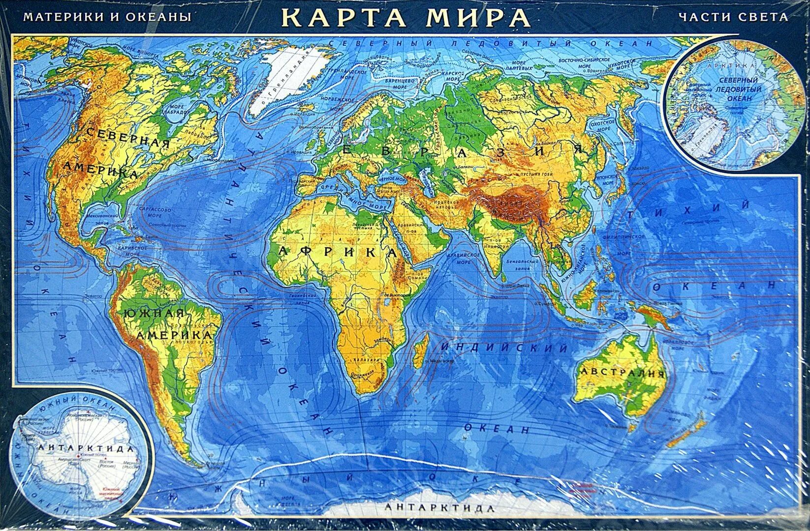 Карта океанов мира фото "Пазл "Карта мира" (GT0805)" купить пазлы Лабиринт