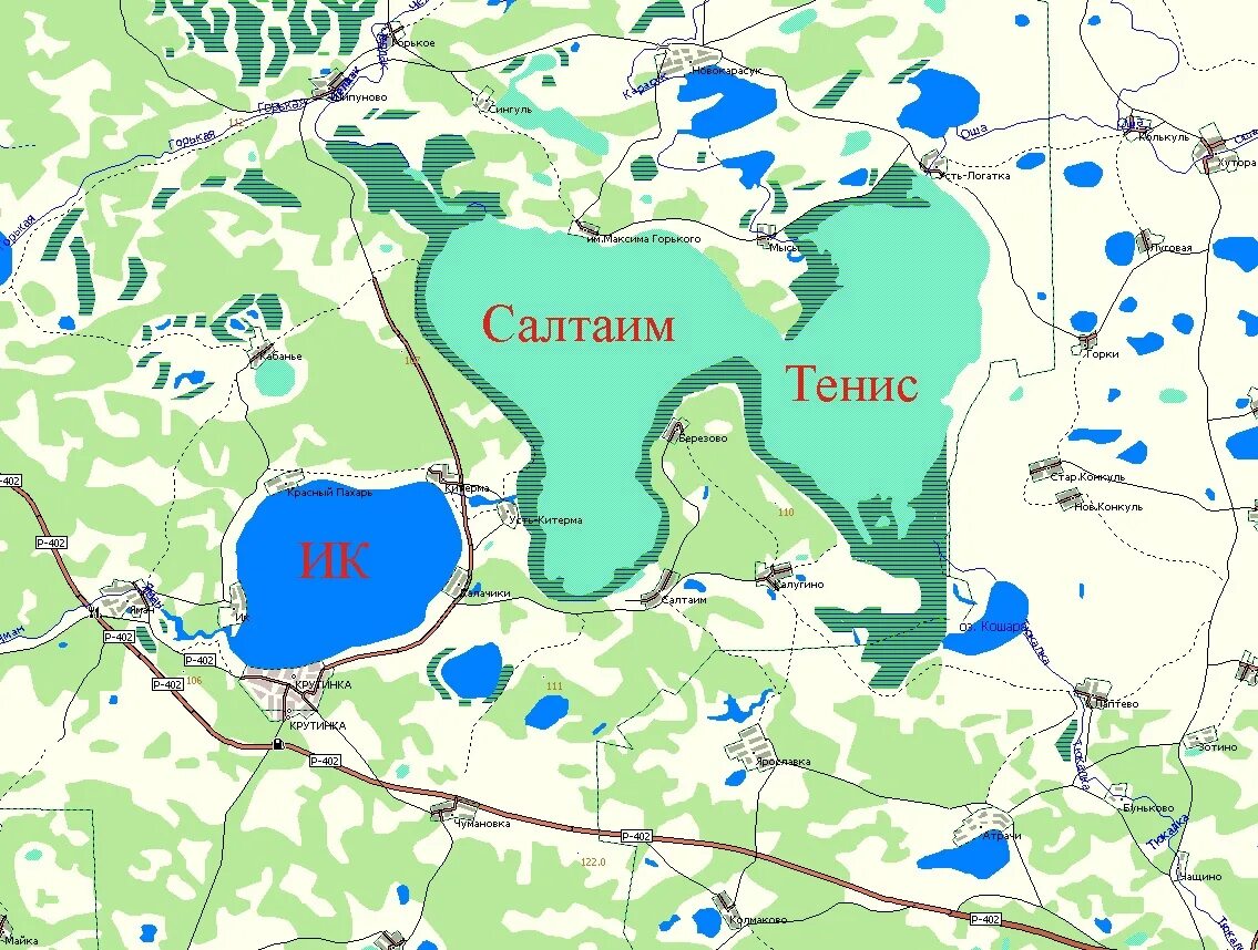 Карта озер фото Hello everyone , looking for a partner for fishing on auto ! on saltaim from 15 