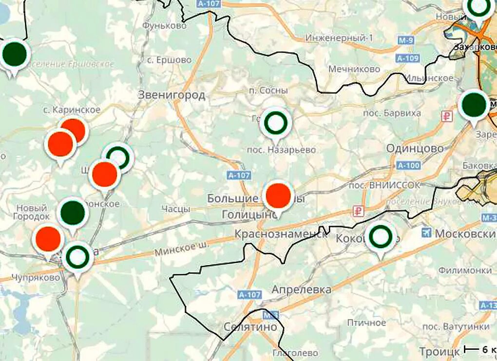 Карта подключения газа в московской области План газификации Одинцовского района на 2017 год BUSINESS