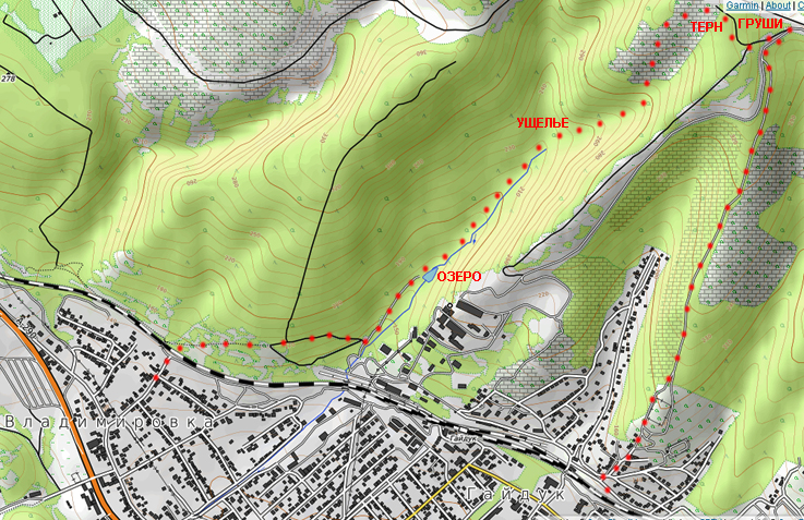 Карта село фото Поход выходного дня по горам поселка Гайдук за вкусняшками: kubanofan - ЖЖ