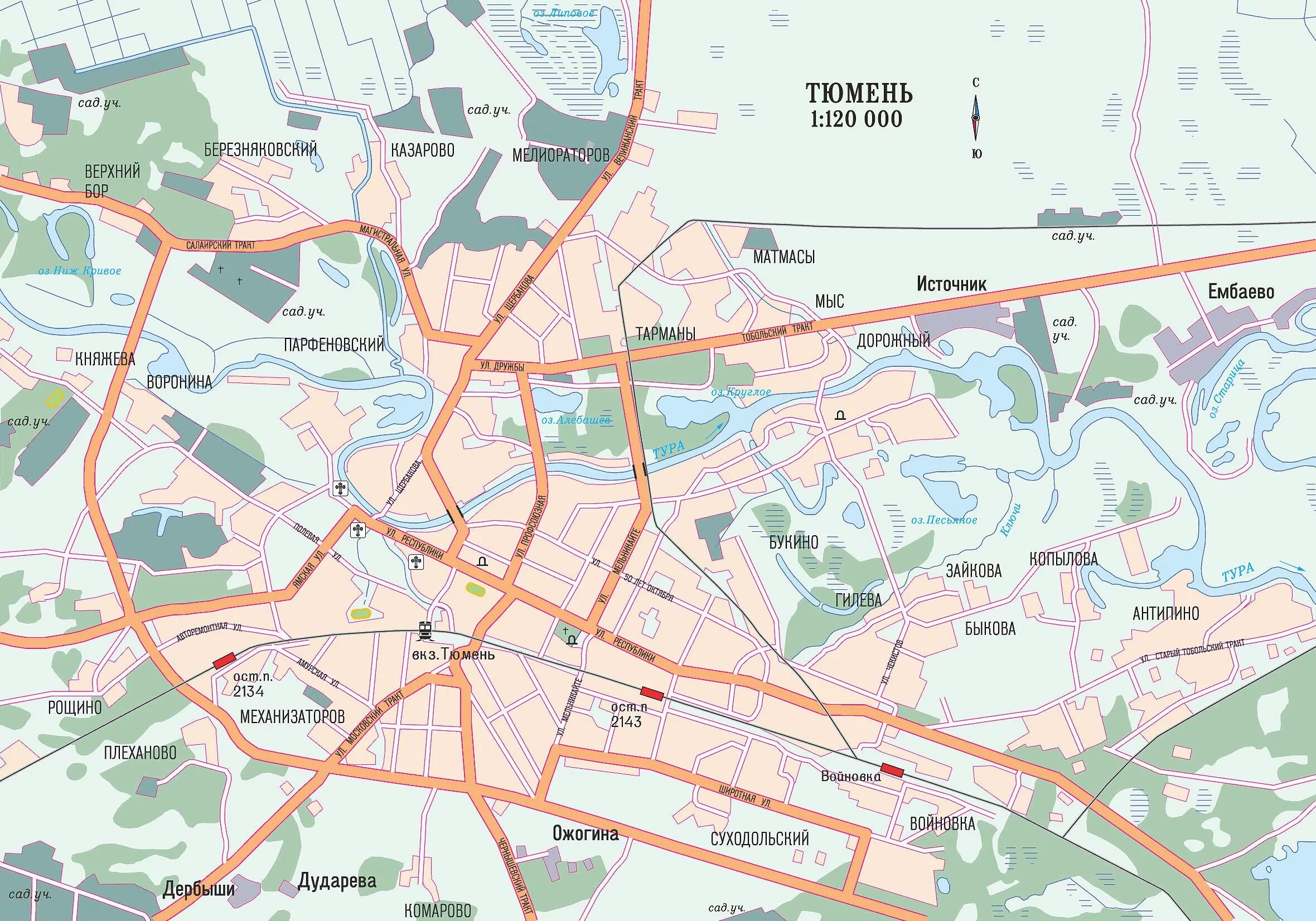 Карта тюмени фото Тюмень на карте мира / Подробные карты Тюмени / Карта отелей