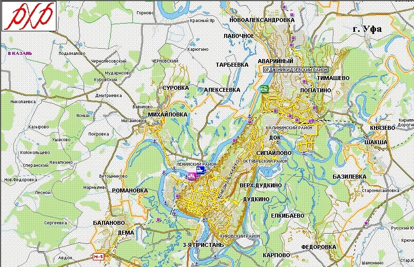 Карта уфы с фото Карты уфа - блог Санатории Кавказа