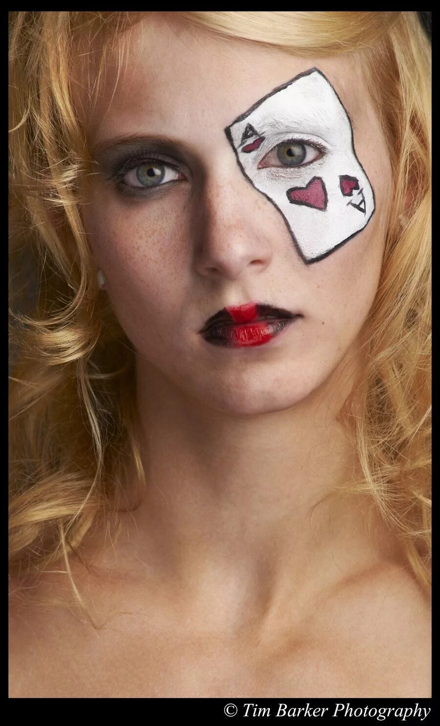 Карти макияж tavern Queen of hearts makeup, Makeup, Party makeup