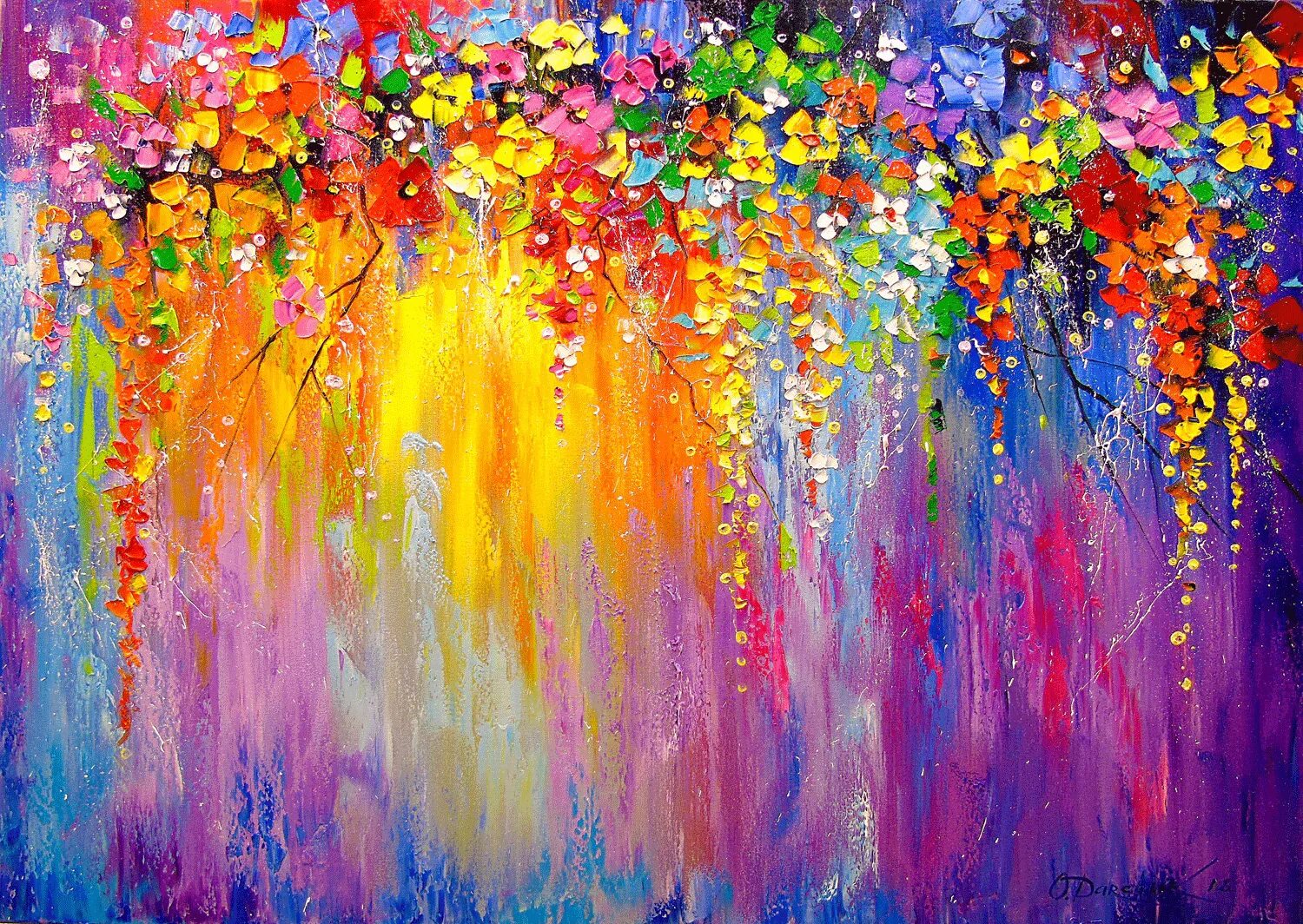 Картина красками по фото Пазл "Симфония цветов" (1000 эл, 68 х 48 см.) / Enjoy Puzzle, артикул Enjoy-1750