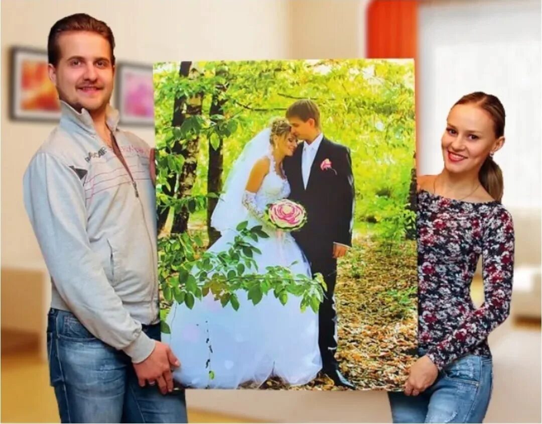 Картина на холсте барнаул по фото Идеальный подарок на годовщину свадьбы 2021 Фото - портрет - на холсте ВКонтакте