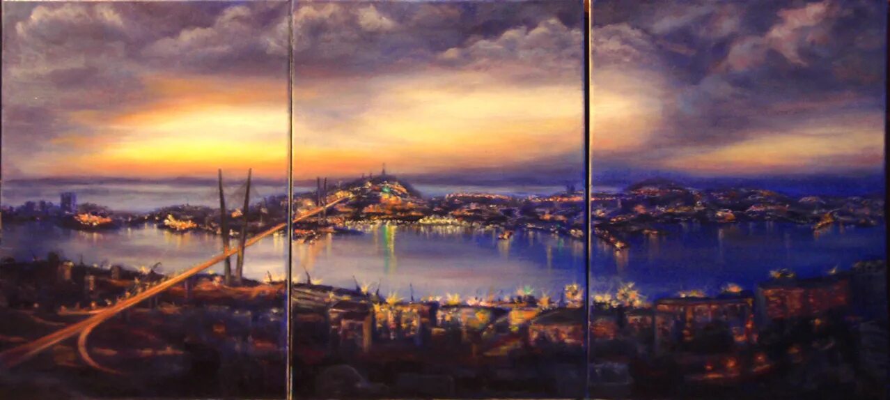 Картина по фото владивосток Art Vladivostok" Gallery " Pages of Authors " Liudmila Nikolskaya " Painting