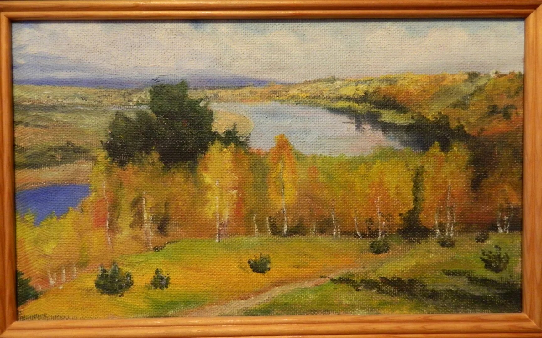 Картина поленова золотая осень фото Осень Копия Поленова, Schilderij door Kella Artmajeur