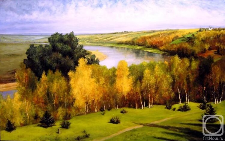 Картина поленова золотая осень фото Painting "Not titled" - buy on ArtNow.ru