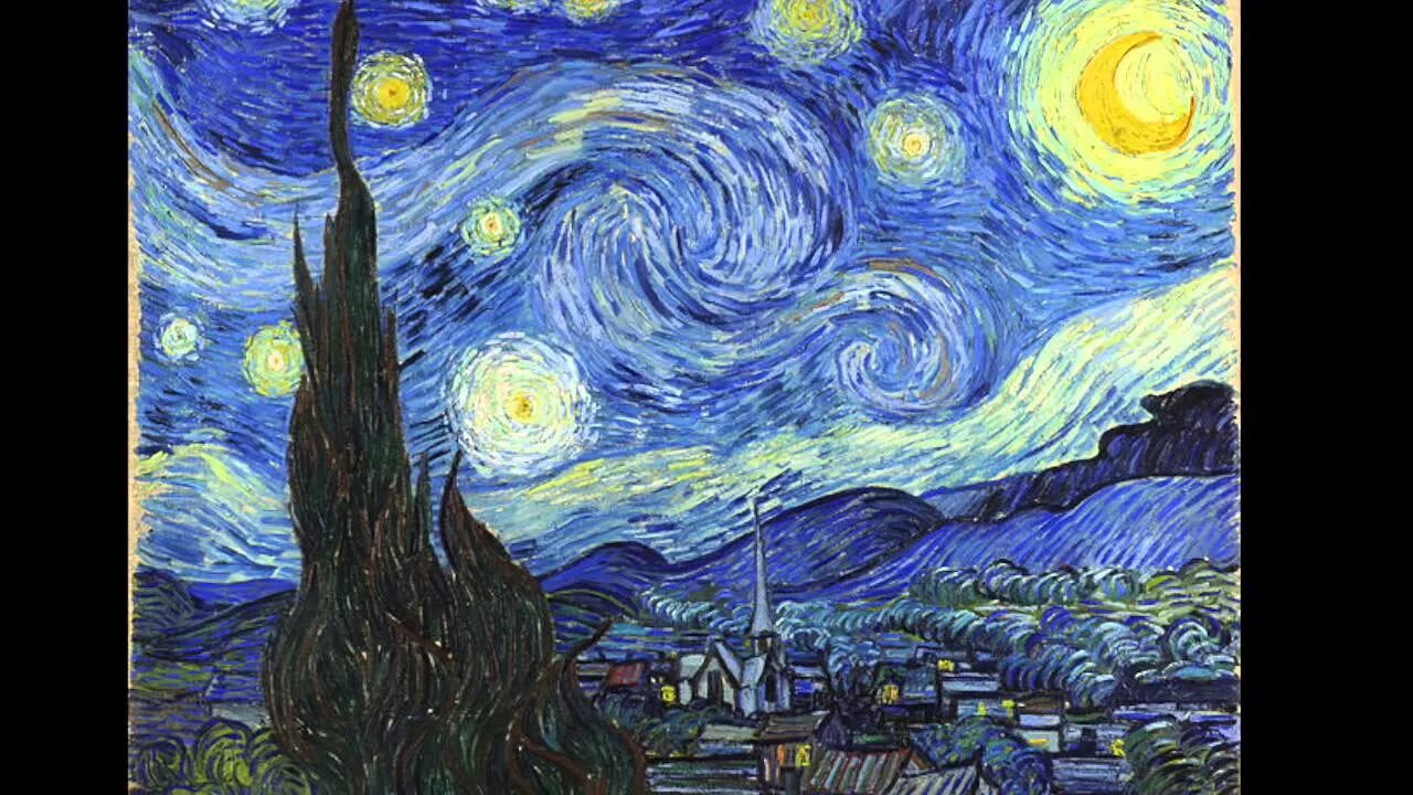 Картина ван гога звездная ночь фото 48. Vincent van Gogh, Sternennacht, 1889, Museum of Modern Art, New York, USA - 