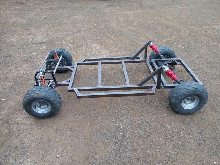 Картинг самоделка Pin em Go Kart