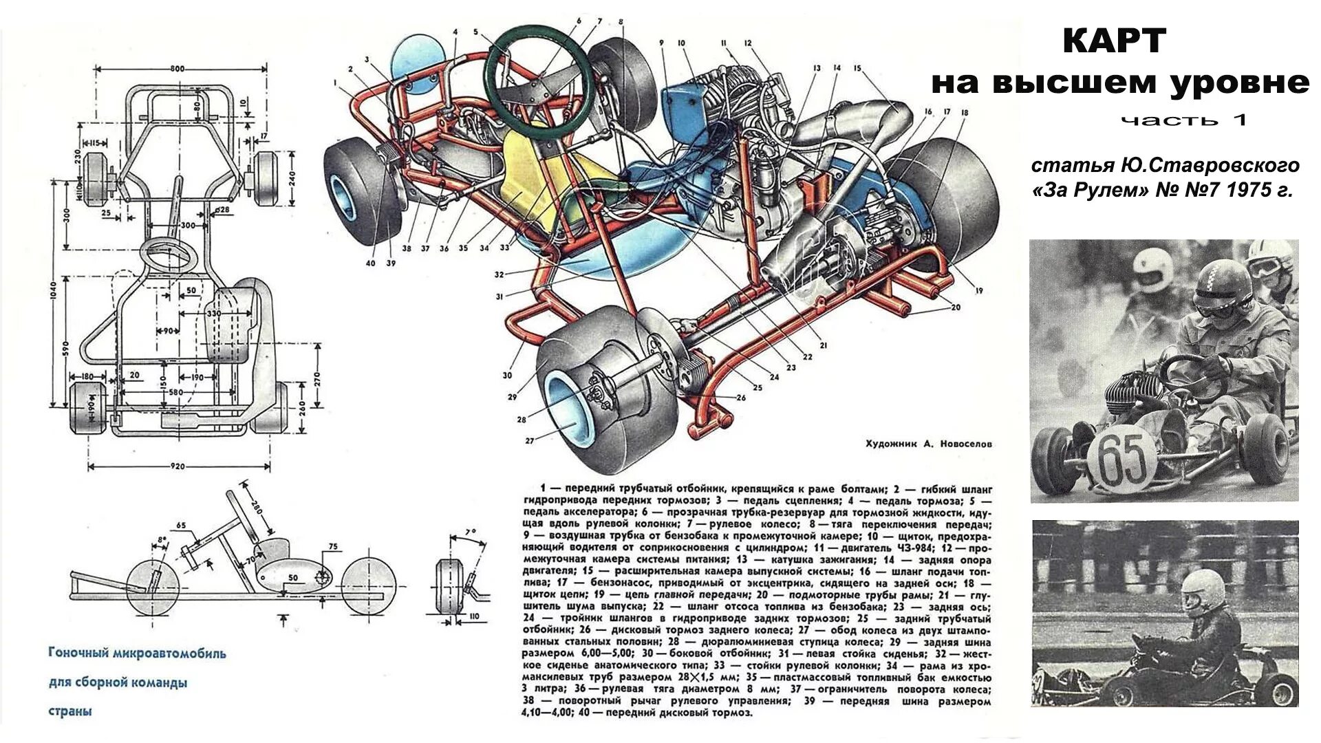 Картинг своими руками чертежи Картинг. Сделано в СССР. - Сообщество "Картинг Клуб" на DRIVE2