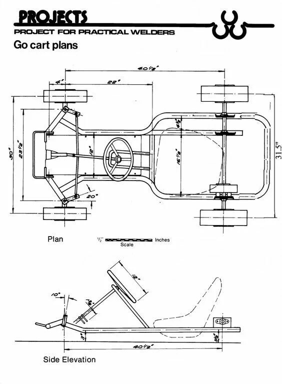 Картинг своими руками чертежи Pin by Andres on Bugui Go kart plans, Go kart, Go kart frame plans