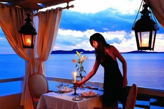 Картинка добрый вечер на отдыхе lindísimo Hotel, St john, Mykonos