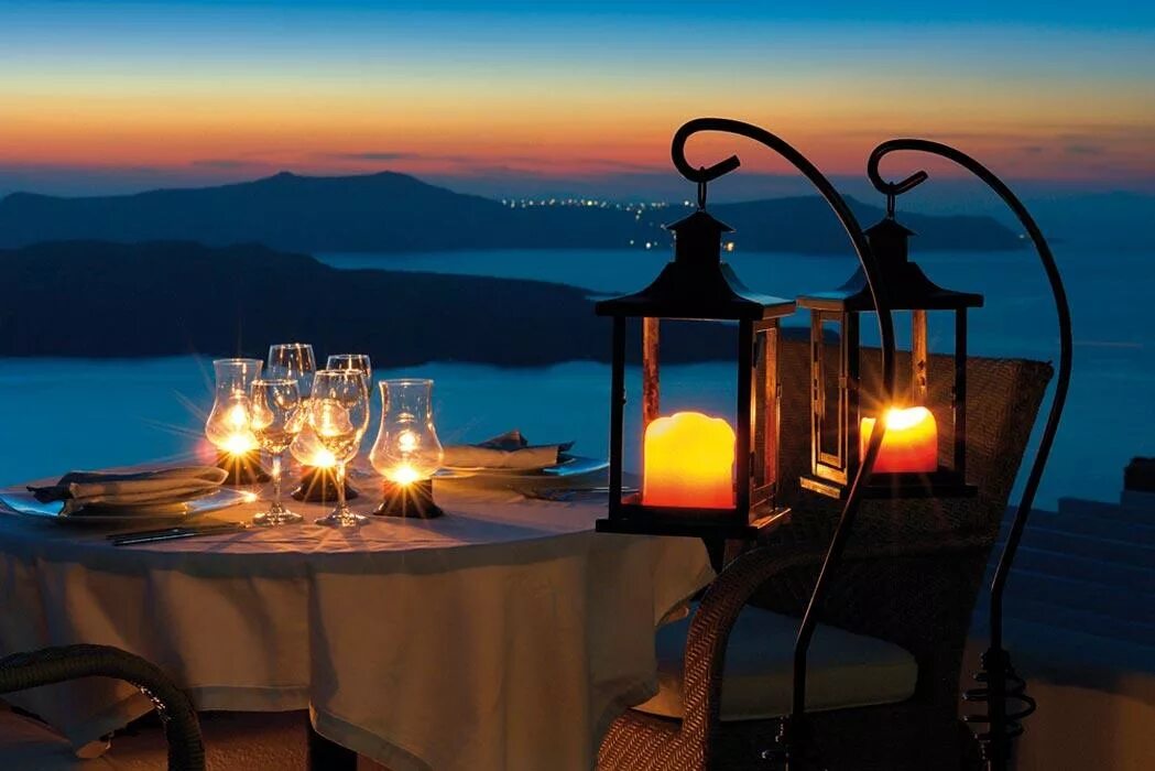 Картинка добрый вечер на отдыхе Туры в Lilium Santorini Hotel 3* о. Санторини Греция - отзывы, отели от Пегас Ту