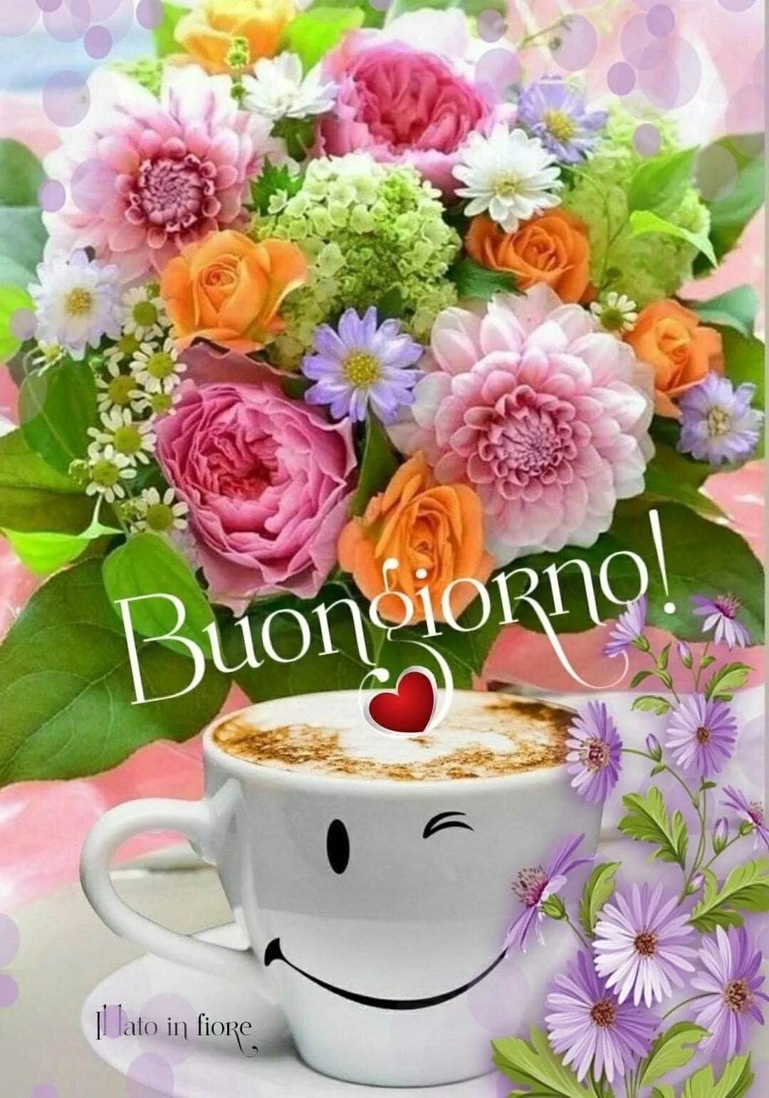 Картинка очень хорошим позитивным утром Pin by Imma Pisacane on Buongiorno Good morning gif, Good morning flowers, Speci