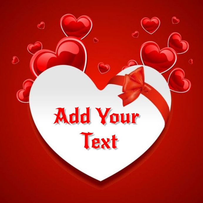 Картинка с 40 свадьбы Copy of Happy Valentine Day poster templates design PosterMyWall