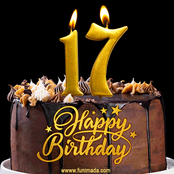 Картинка с днем рождения 17 лет 2,861 Happy 17th Birthday Images, Stock Photos & Vectors - Clip Art Library