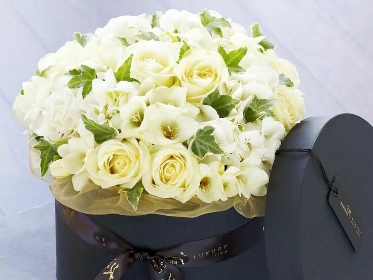 Картинка с днем рождения цветы красивые Pin by masha perju on flores Luxury flower arrangement, White wedding bouquets, 