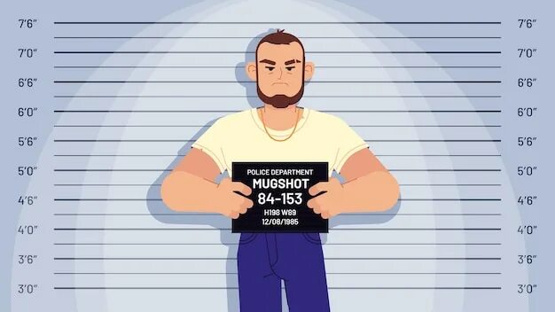 Картинка с днем учителя где задерживают преступников Page 4 Mug shot Vectors & Illustrations for Free Download Freepik