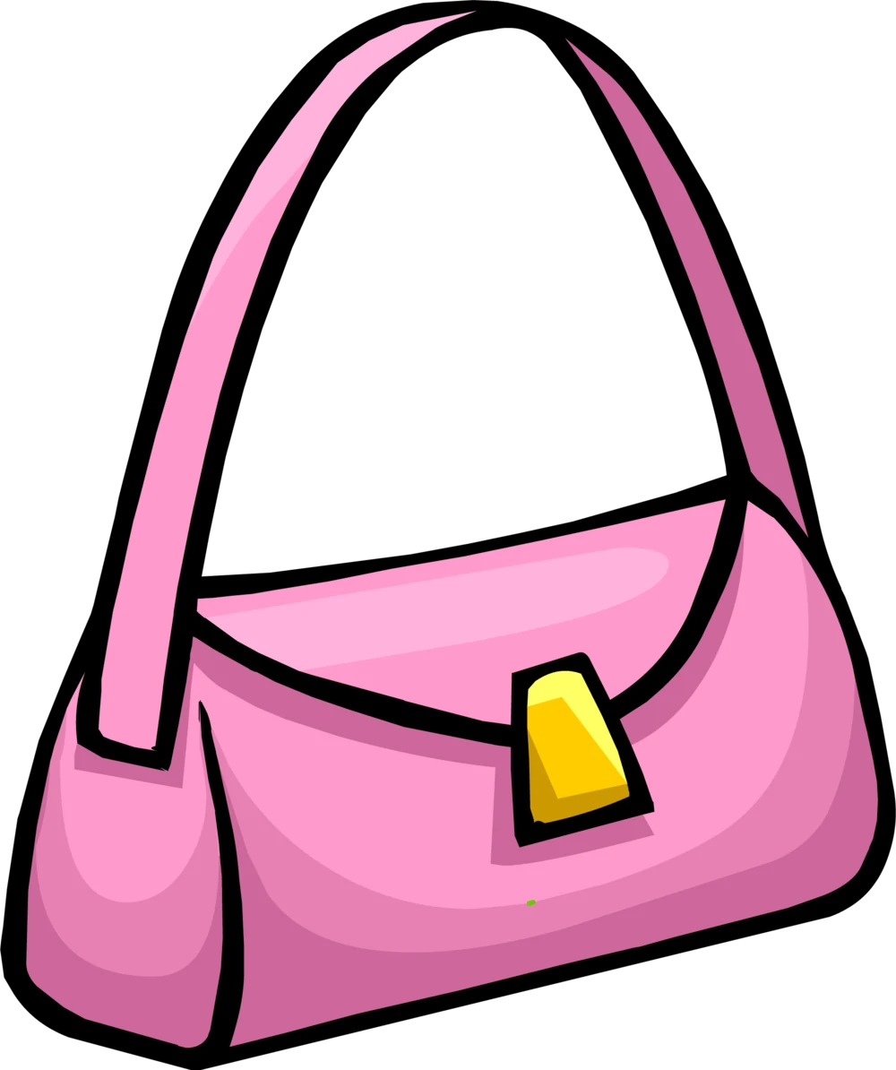 Картинка сумочка Pink Purse Club Penguin Legacy Wiki Fandom