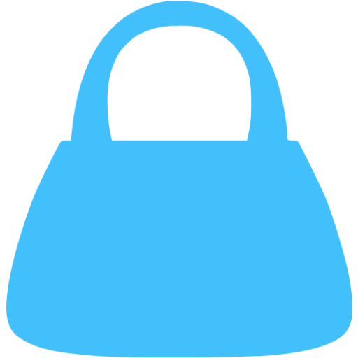 Картинка сумочка Caribbean blue purse icon - Free caribbean blue purse icons