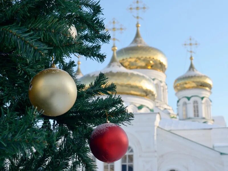 Картинка церковный новый год С Рождеством Христовым!