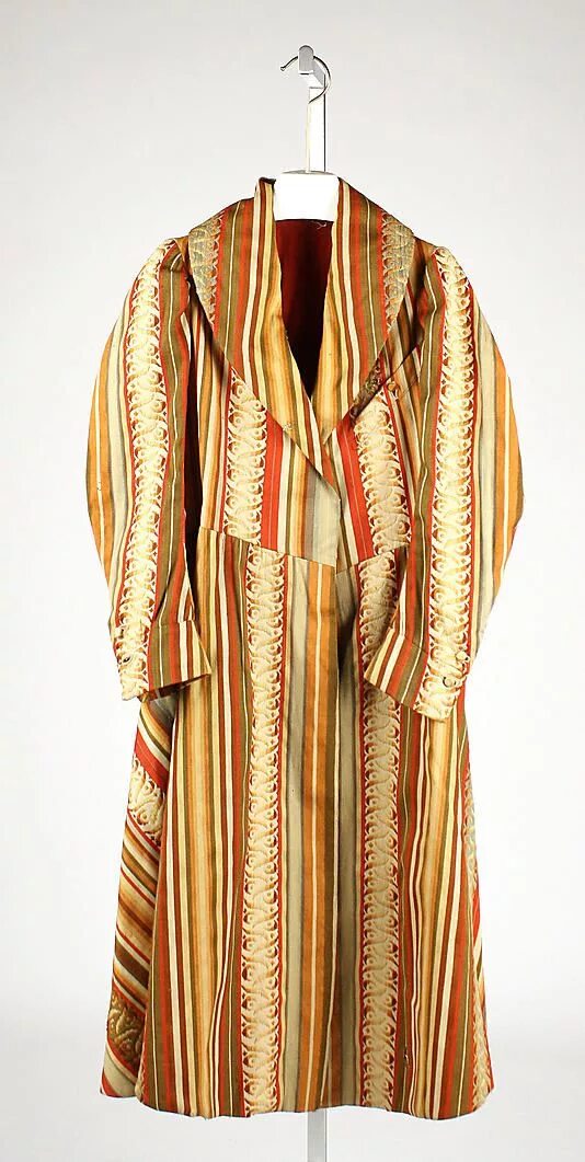 Картинка женский халат в стиле 19 века The Metropolitan Museum of Art - Smoking jacket Historical clothing, Smoking jac