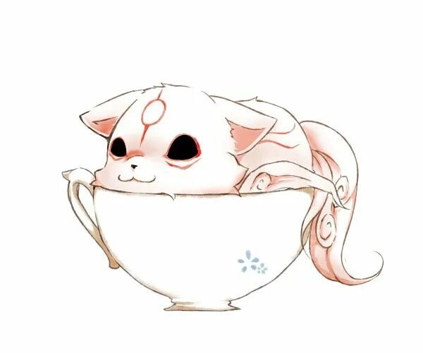 Картинки аниме животных Chibiterasu/#1277037 - Zerochan Cute drawings, Cute animal drawings, Okami