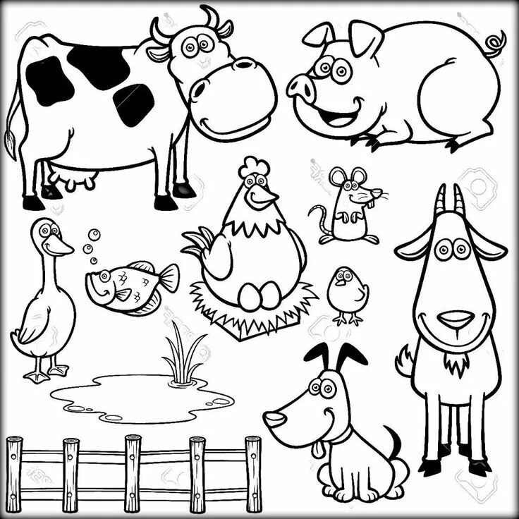 Картинки для раскрашивания домашние животные Hottest Snap Shots farm Coloring Sheets Strategies It’s really no top secret tha