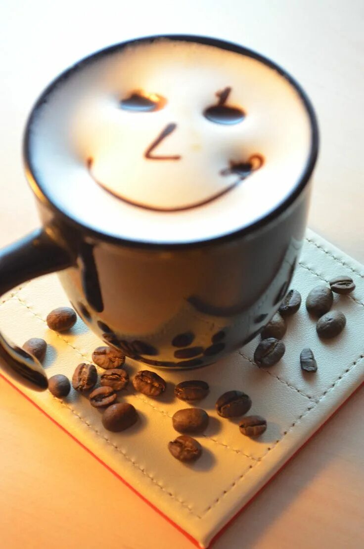 Картинки доброе позитивные с кофе early smile Coffee art, Coffee recipes, Latte art