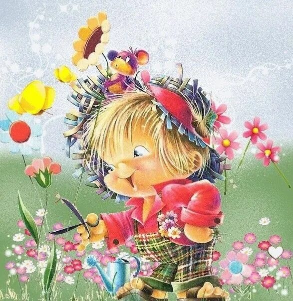 Картинки добрые позитивные скачать бесплатно СКАЗОЧНЫЕ МИРЫ - 2 Cute paintings, Painting, Illustration
