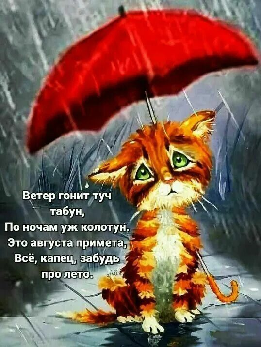 Картинки добрым утром смешные прикольные дождь Pin on ПСИХОЛОГИЯ Cat painting, Cat drawing, Raining cats and dogs