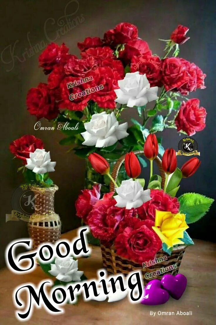 Картинки добрый день с пожеланиями благополучия Pin by Krishna Creations on Krishna Good morning flowers, Good morning greetings