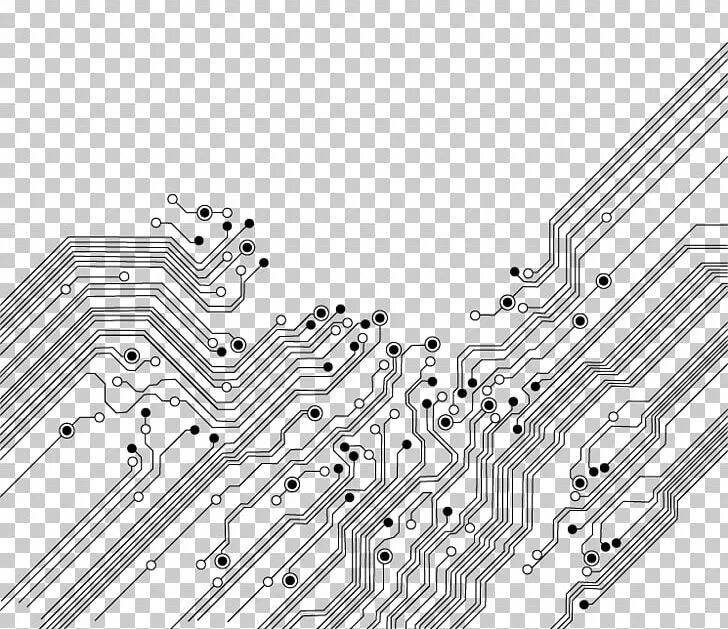 Картинки электросхем Electronic Circuit Printed Circuit Board Electronics Icon PNG - abstract lines, 