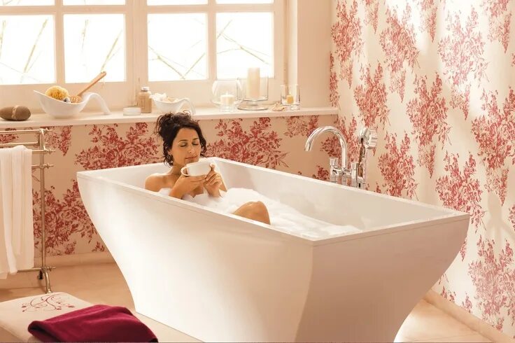 Картинки фото ванны This Villeroy & Boch bathtub looks sooo relaxing!