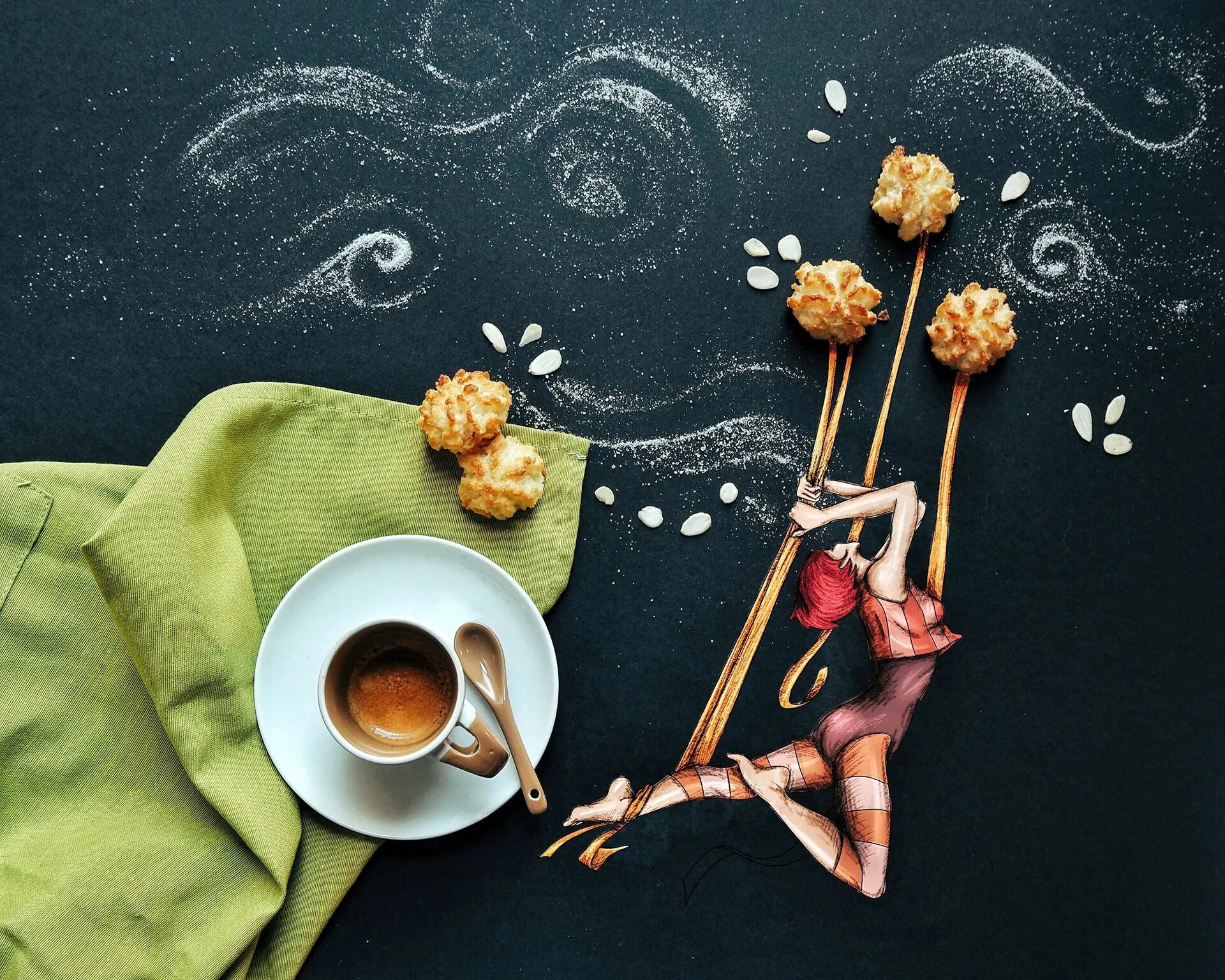 Картинки хорошего дня красивые необычные оригинальные Pin on Cinzia Bolognesi Coffee smoothies, Coffee art, Coffee photography