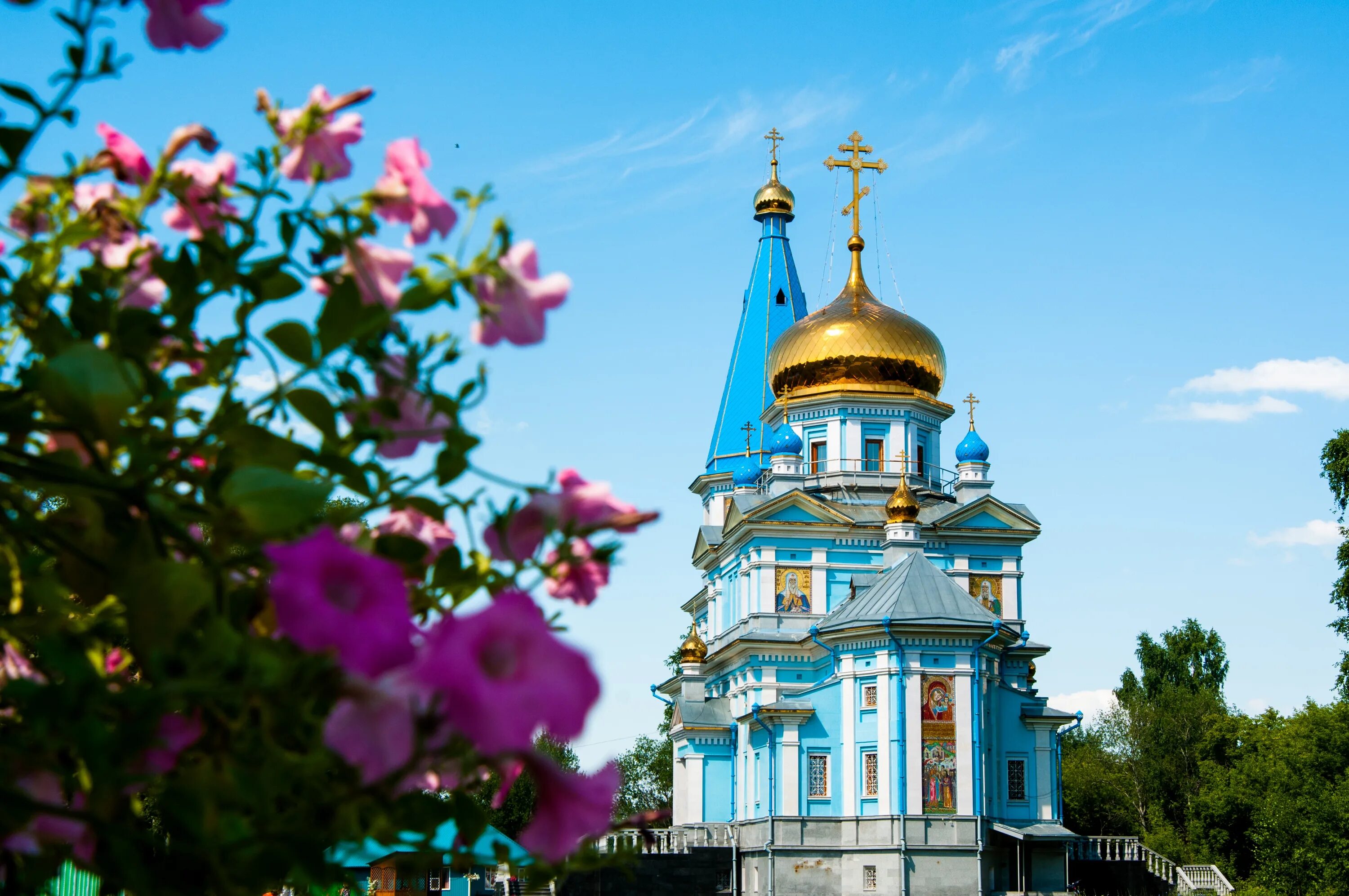 Картинки храм фото Amazing blue Cathedral free image download