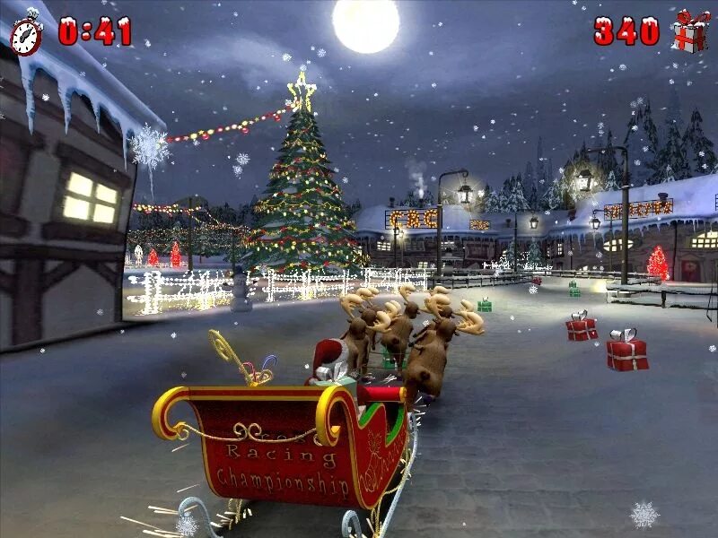 Картинки игр новый год Santa Ride! 2 скриншоты