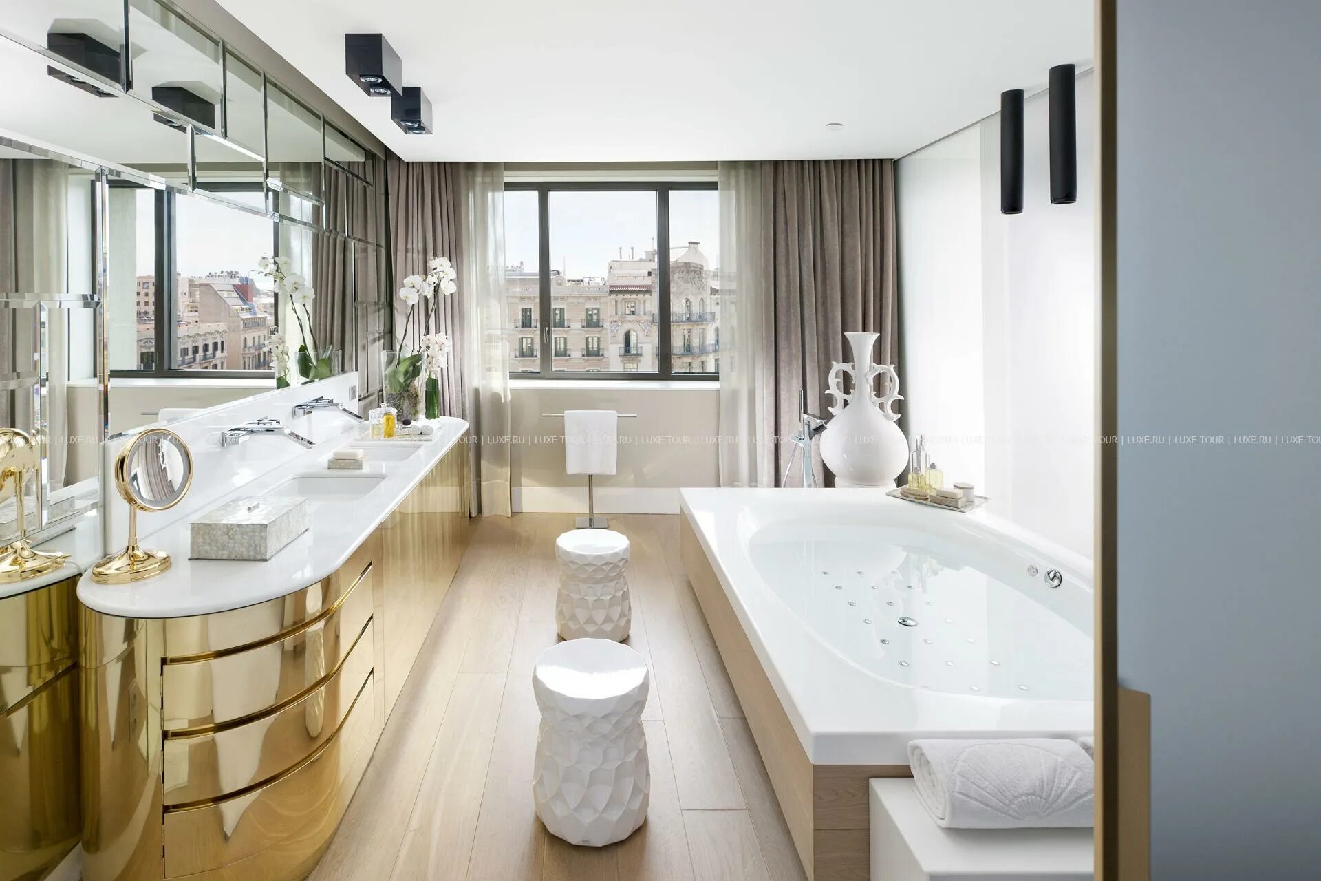 Картинки интерьер ванны Mandarin Oriental Barcelona, Барселона