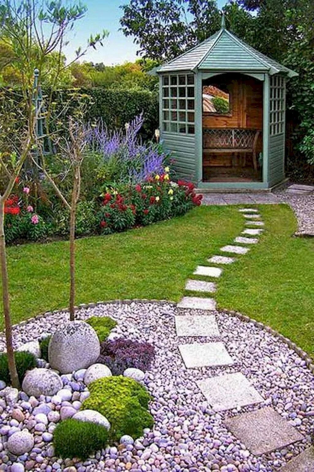 Картинки ландшафтный дизайн дачного 65 Stunning Front Yard Pathways Landscaping Ideas - homixover.com #landscapingde