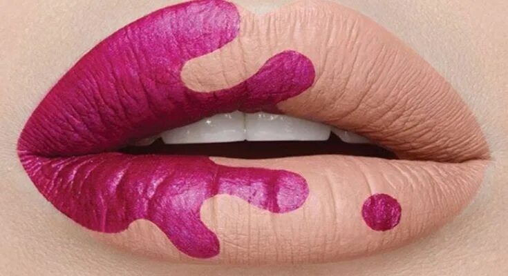 Картинки макияжа губ Image result for lip art Lipstick tutorial, Lip art, Grunge makeup tutorial