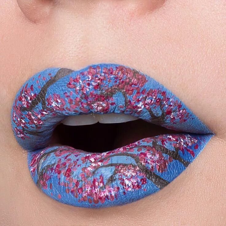 Картинки макияжа губ Pin on Makeup 3