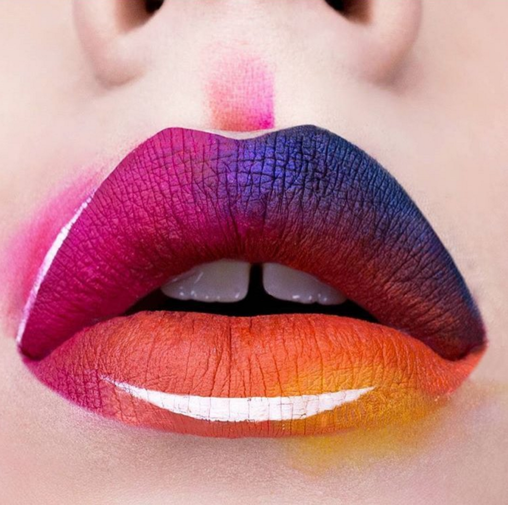 Картинки макияжа губ Beauty Lip art, Lip colors, Crazy lipstick