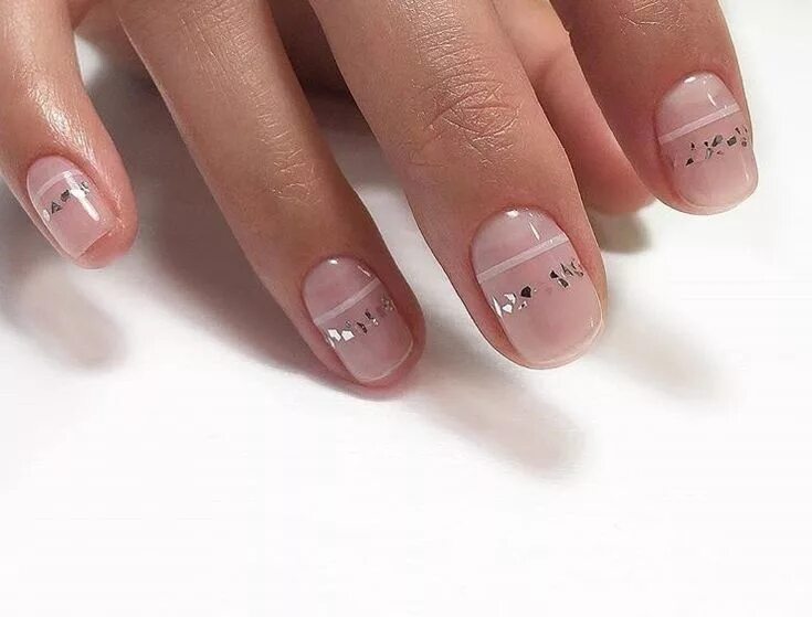 Картинки маникюра на короткие ногти Пин от пользователя Mone nail studio на доске Nails idea Полосатые ногти, Дизайн