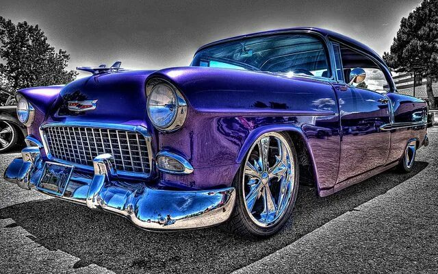 Картинки машины крутые тюнинг Vintage Purple Classic cars muscle, Chevy, Antique cars