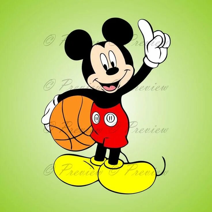 Картинки мульт спорт с микки маусом фото Buy 2 Get 1 Free Digital Clipart Mouse Basketball cartoon Etsy Digital clip art,