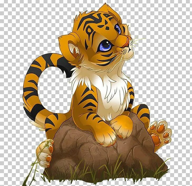 Картинки мультяшных животных Tiger Cartoon PNG - animation, big cats, carnivoran, cartoon, cartoons